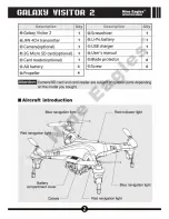 Предварительный просмотр 5 страницы Nine Eagles Galaxy Visitor 2 NE-MASF11 Instruction Manual