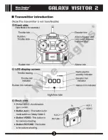 Предварительный просмотр 6 страницы Nine Eagles Galaxy Visitor 2 NE-MASF11 Instruction Manual