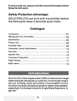 Preview for 3 page of Nine Eagles SOLO PRO 270 Instruction Manual