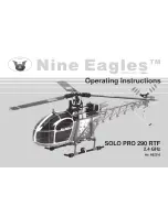 Предварительный просмотр 1 страницы Nine Eagles SOLO PRO 290 Operating Instructions Manual