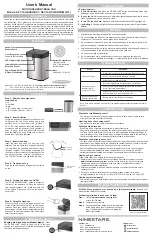 Nine Stars DZT-12-5BURG User Manual preview