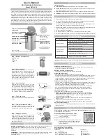 Nine Stars DZT-80-35 User Manual предпросмотр