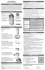 Nine Stars TRASH CAN User Manual preview