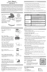 Preview for 1 page of Ninestars DZT-12-9 User Manual