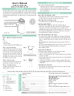 Ninestars OTT-50-19BK User Manual preview