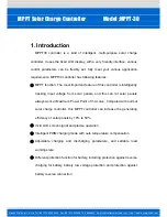 Preview for 3 page of Ningbo Star Solar MPPT-30 Installation And Operation Manual