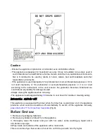 Preview for 6 page of Ningbo AF-02G Operating And Safety Instructions Manual