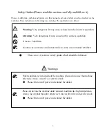 Preview for 8 page of Ningbo BPS 101 Operating Manual