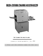 Preview for 1 page of Ningbo RD-3508 User Manual