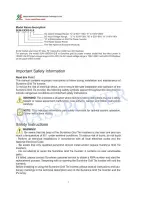 Предварительный просмотр 4 страницы Ningbo SUN-1000G Installation And Operation Manual