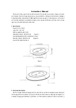 Preview for 1 page of Ningbo WP-W21-001 Instruction Manual