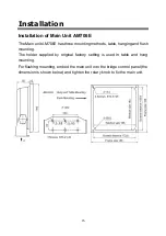 Предварительный просмотр 19 страницы Ninglu AM706-H Operation & Installation Manual