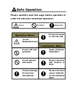 Preview for 3 page of Ninglu AM706D Operation Manual