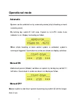 Preview for 10 page of Ninglu BW508 Operation & Installation Manual