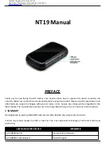 Ningmore NT19 Manual preview