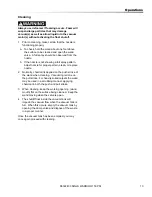 Preview for 13 page of NINJA WARRIOR Century 400 10070630 Operating Instructions Manual