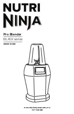 Preview for 1 page of Ninja BL45X series Owner'S Manual