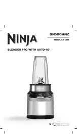 Ninja BN500ANZ Instructions Manual preview