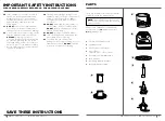 Предварительный просмотр 4 страницы Ninja BN650SM Instructions Manual