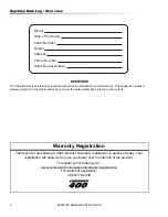 Preview for 2 page of Ninja CENTURY 400 NMCU2250H Operating Instructions Manual