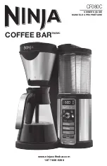 Ninja COFFEE BAR CF080C Owner'S Manual предпросмотр