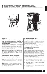 Preview for 17 page of Ninja COFFEE BAR CF080C Owner'S Manual