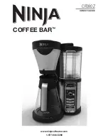 Ninja COFFEE BAR CF080Z Owner'S Manual preview