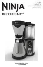 Preview for 1 page of Ninja COFFEE BAR CF087 Owner'S Manual