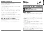 Preview for 25 page of Ninja FOODI POWER MIXER CI100 Series Information Booklet