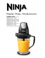 Ninja Ninja Master Prep QB1000 30 Owner'S Manual preview