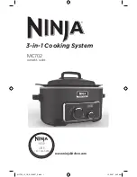 Ninja Ninja MC702 Owner'S Manual preview