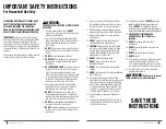 Preview for 2 page of Ninja NJ1002UK Series Instructions Manual