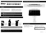 Preview for 2 page of Ninja Professional Plus Quick Start Manual