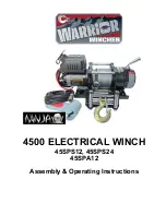 Предварительный просмотр 1 страницы Ninja WARRIOR WINCHES 4500 Assembly & Operating Instructions