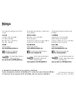 Предварительный просмотр 28 страницы Ninja XSKBGA Owner'S Manual