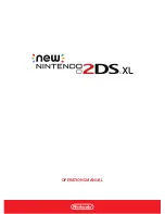 Nintendo 2DS XL Operation Manual preview