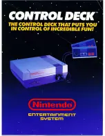 Nintendo Control Deck NES Instruction Manual preview