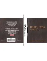 Nintendo Hotel Dusk Room 215 Instruction Booklet preview