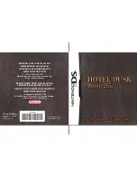 Preview for 1 page of Nintendo Hotel Dusk Room 215 Instruction Booklet