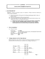 Preview for 4 page of Nintendo PCHU-MG5 Operation Manual