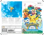 Nintendo PokePark Pikachu's Adventure Instruction Booklet предпросмотр