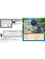 Предварительный просмотр 3 страницы Nintendo POKMON MYSTERY DUNGEON:EXPLORERS OF TIME Instruction Booklet