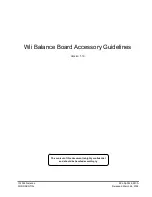 Preview for 1 page of Nintendo Wii Balance Board Manuallines