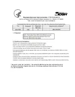 Preview for 3 page of NIOSH REX-340 User Instructions