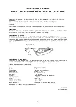 Предварительный просмотр 29 страницы Nippon Columbia Denon DP-30L Operating Instructions Manual