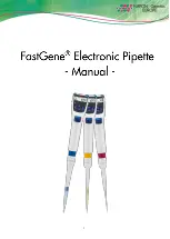 Предварительный просмотр 1 страницы Nippon Genetics FASTGENE ELECTRONIC PIPETTE-10 Manual