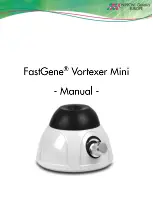 Nippon Genetics FastGene Vortexer Mini Manual предпросмотр