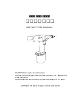 Preview for 1 page of NIPPON POP RIVETS AND FASTENERS PNT1000 Instruction Manual