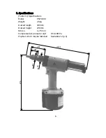 Preview for 8 page of NIPPON POP RIVETS AND FASTENERS PNT1000 Instruction Manual