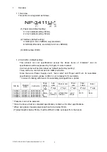 Preview for 7 page of Nippon Primex NP-2411 Product Specifications